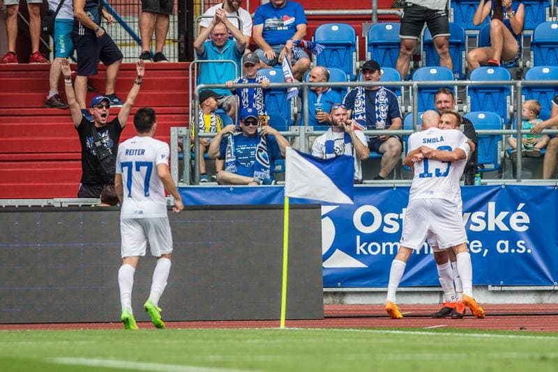 Football. Fortuna:Liga. Banik Ostrava - Bohemians 1905. 10.08.2019