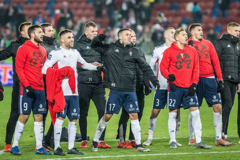 Football. PKO BP Ekstraklasa. Gornik Zabrze - Wisla Krakow. 06.12.2019