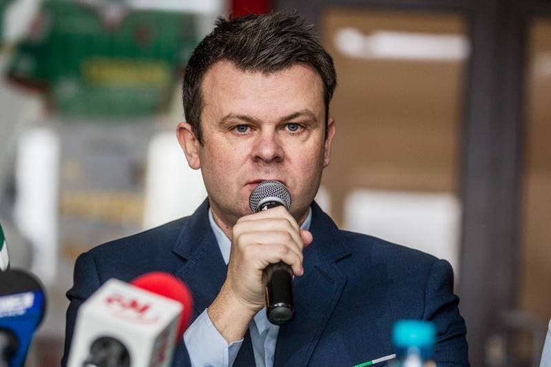 Football. Zaglebie Sosnowiec. Press Conference. 14.01.2020