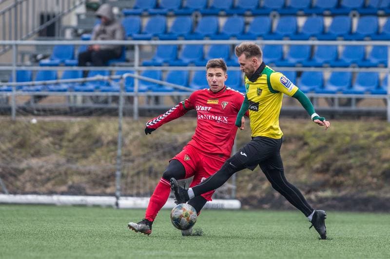 Football. Sparing. GKS Jastrzebie - Zaglebie Sosnowiec. 22.01.2020