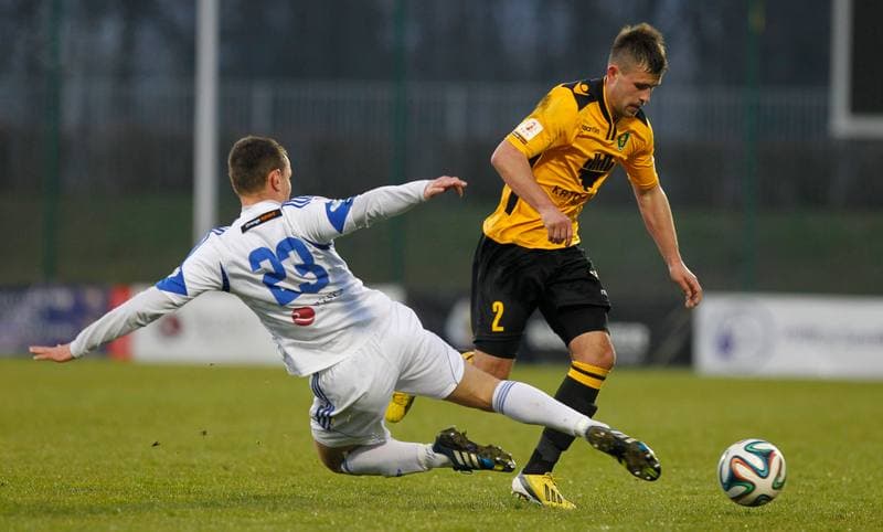 Football. I Liga. Wigry Suwalki - GKS Katowice. 04.04.2015