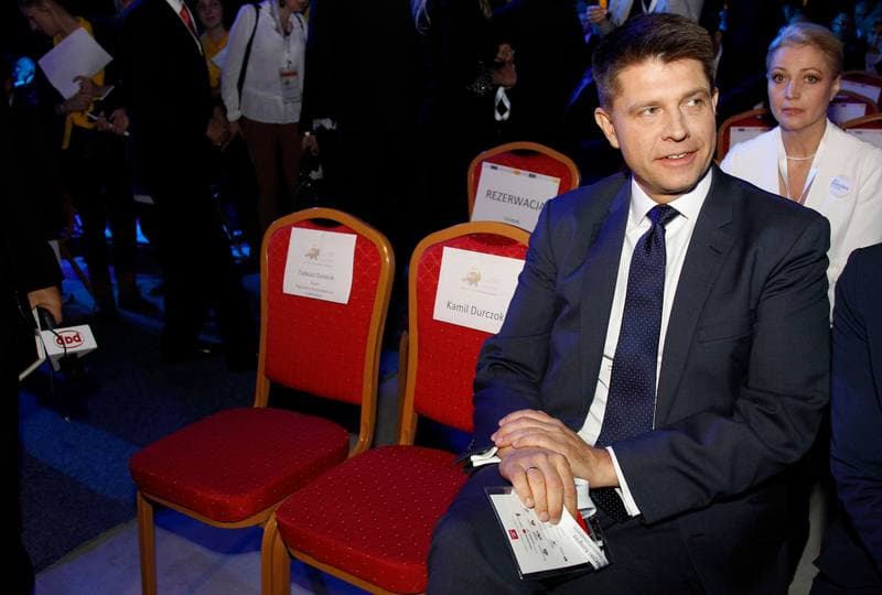 Ryszard Petru. Press Conference. 12.10.2015