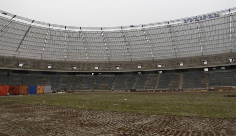 Football. Stadion Slaski. Press Conference. 07.12.2015
