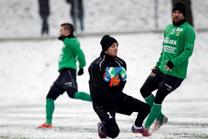 Football. Sparing. Podbeskidzie Bielsko Biala - Rozwoj Katowice. 16.01.2016