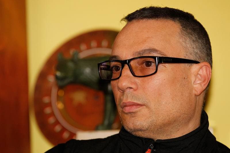Football. Gornik Zabrze. Press Conference. 01.02.2016