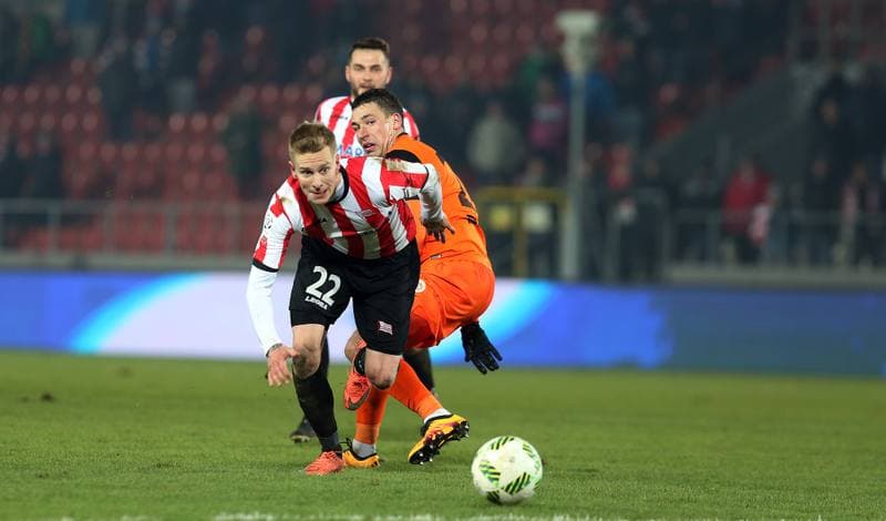Football. PKO BP Ekstraklasa. Cracovia Krakow - Zaglebie Lubin. 26.02.2016