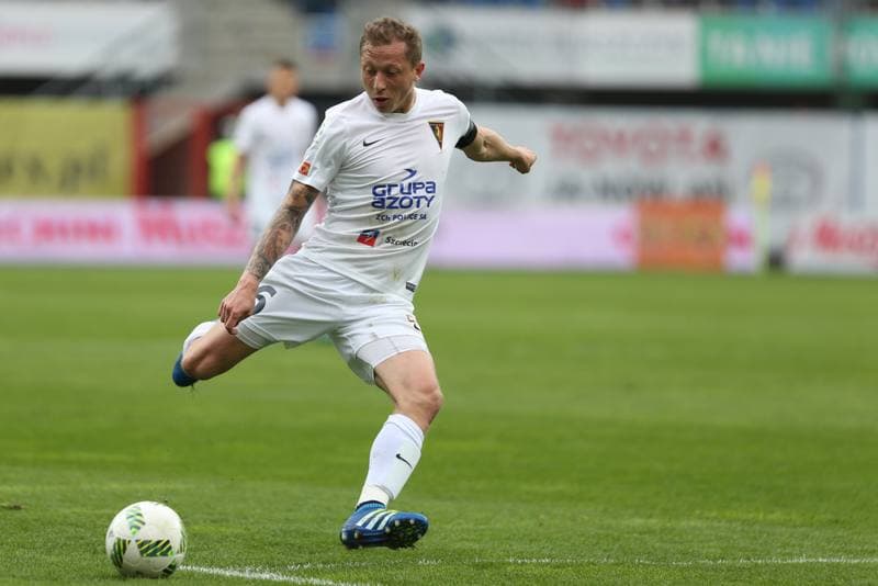 Football. Ekstraklasa. Piast Gliwice - Pogon Szczecin. 01.05.2016