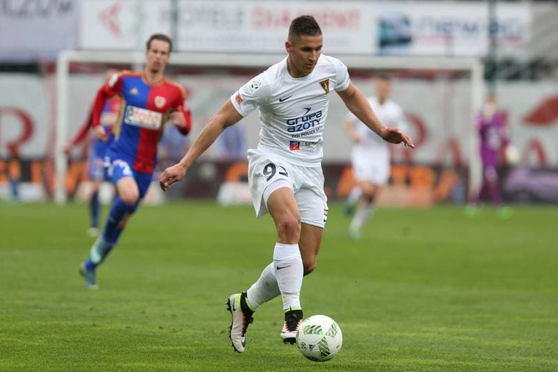 Football. Ekstraklasa. Piast Gliwice - Pogon Szczecin. 01.05.2016
