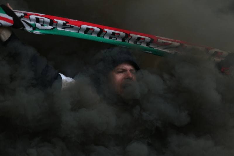 Football. Polish Cup Final. Lech Poznan - Legia Warsaw. 02.05.2016