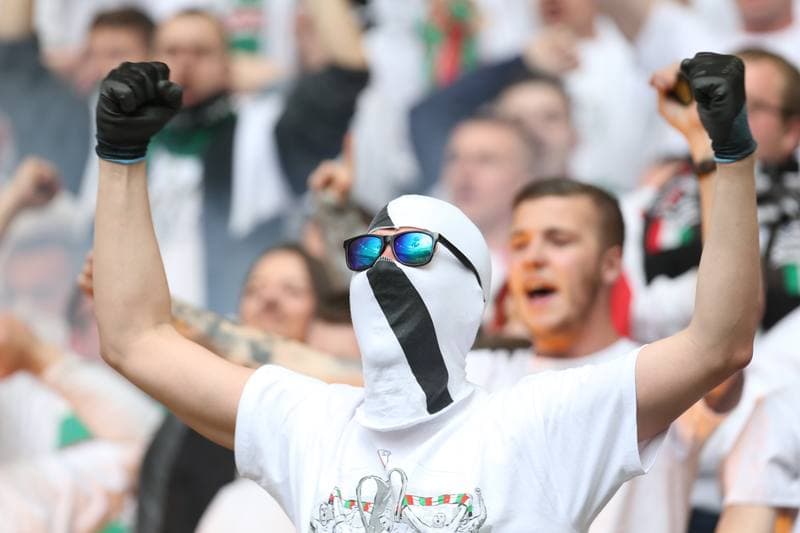 Football. Polish Cup Final. Lech Poznan - Legia Warsaw. 02.05.2016