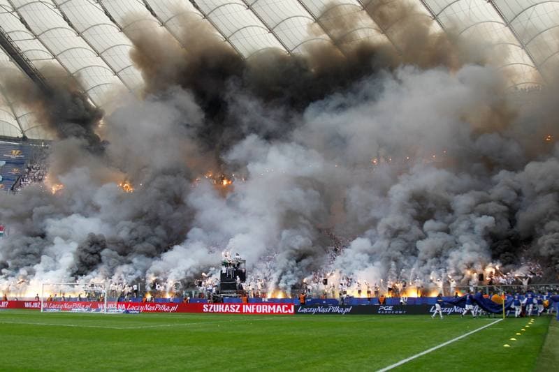 Football. Polish Cup Final. Lech Poznan - Legia Warsaw. 02.05.2016