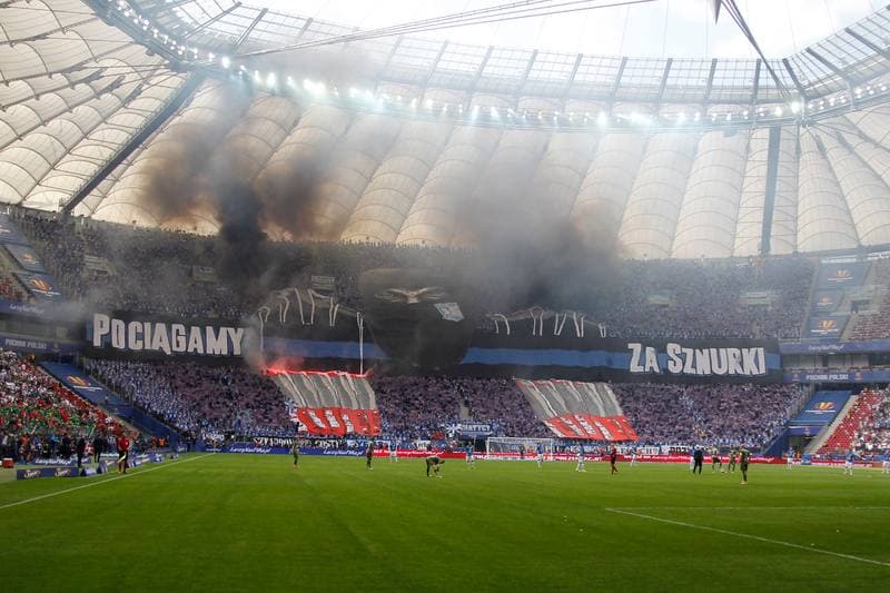 Football. Polish Cup Final. Lech Poznan - Legia Warsaw. 02.05.2016