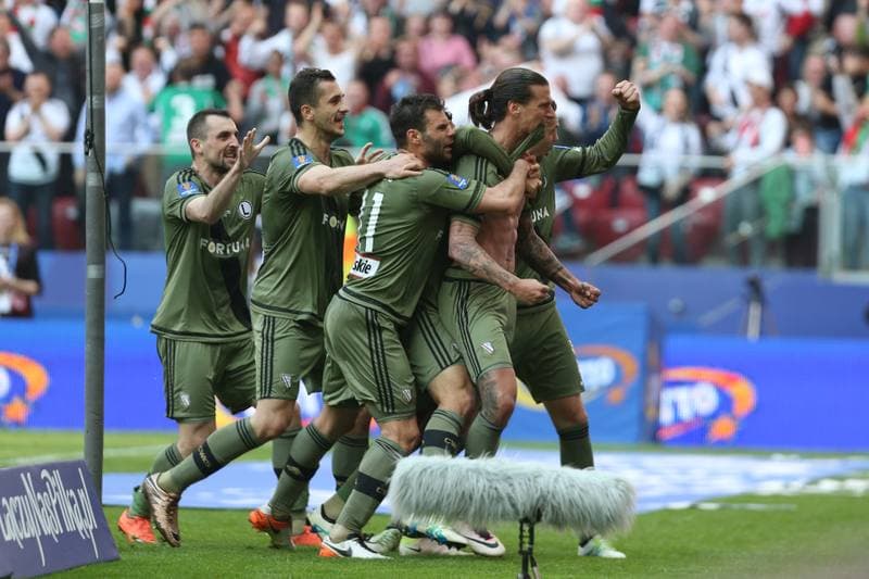 Football. Polish Cup Final. Lech Poznan - Legia Warsaw. 02.05.2016