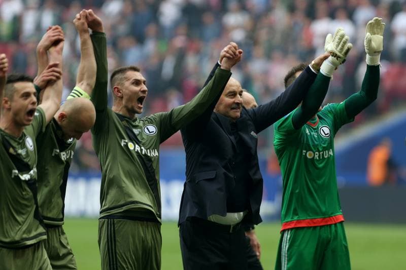 Football. Polish Cup Final. Lech Poznan - Legia Warsaw. 02.05.2016