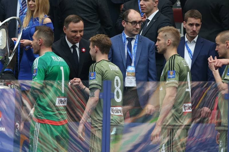Football. Polish Cup Final. Lech Poznan - Legia Warsaw. 02.05.2016