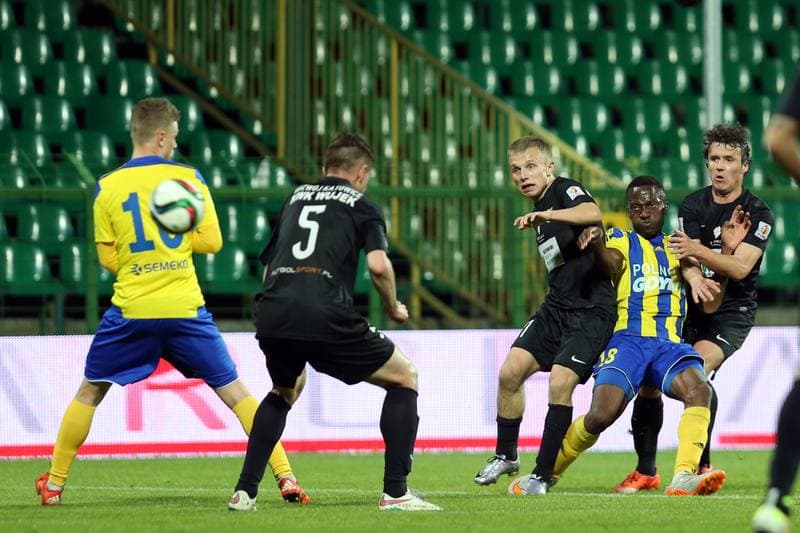 Football. I Liga. Rozwoj Katowice - Arka Gdynia. 06.05.2016