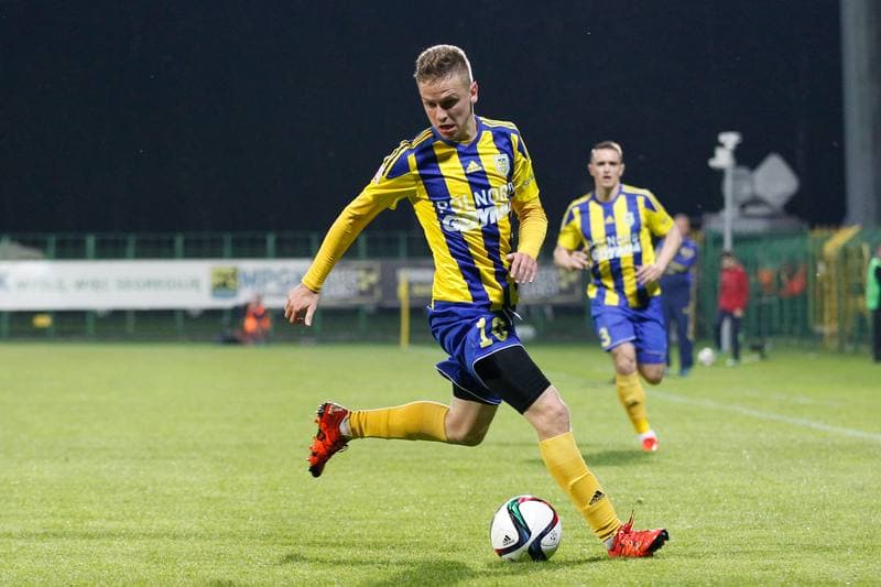 Football. I Liga. Rozwoj Katowice - Arka Gdynia. 06.05.2016
