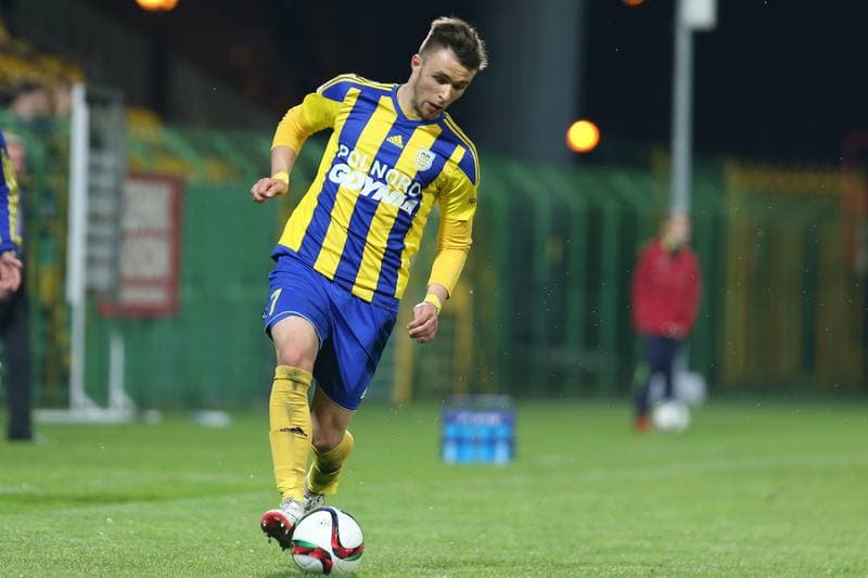 Football. I Liga. Rozwoj Katowice - Arka Gdynia. 06.05.2016