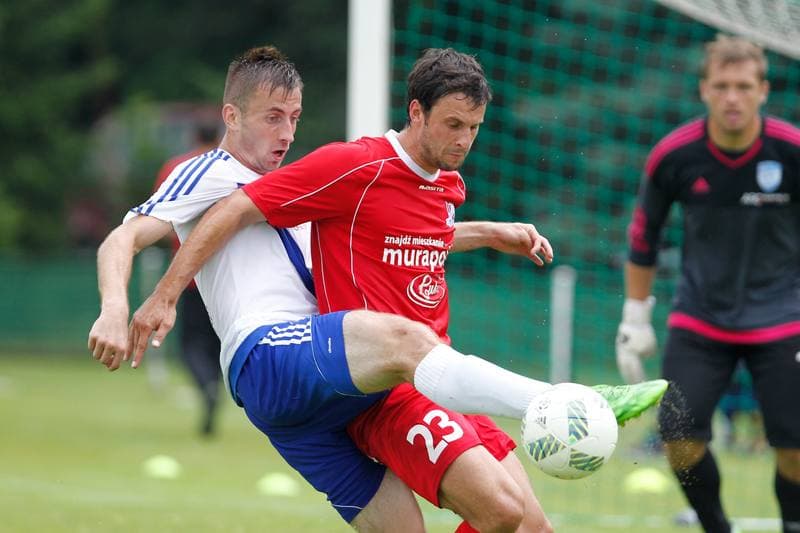 Football. Sparing. Podbeskidzie Bielsko-Biala - MFK Frydek Mistek. 13.07.2016