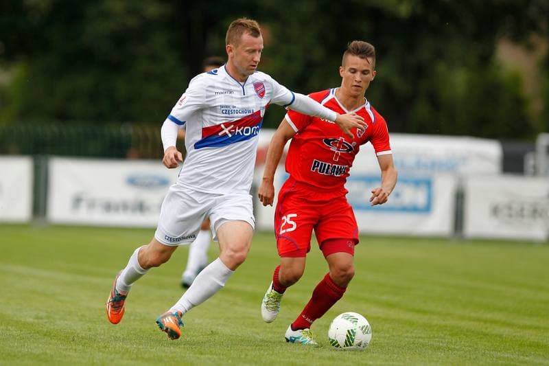 Football. Polish Cup. Rakow Czestochowa - Wisla Pulawy. 15.07.2016