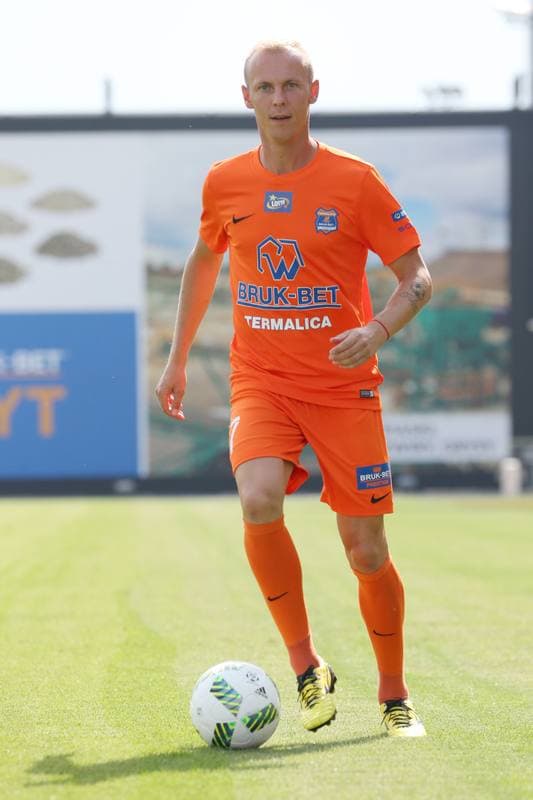 Football. Bruk-Bet Termalica Nieciecza. Photo Session. 27.07.2016