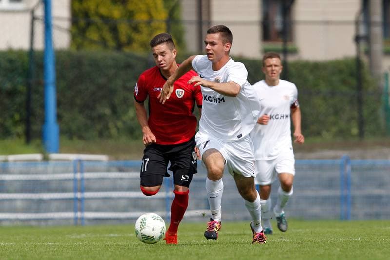 Football. Centralna Liga Juniorow. Piast Gliwice - Zaglebie Lubin. 20.08.2016