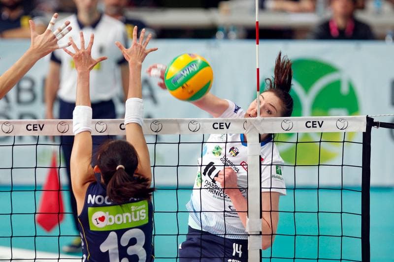 Volleyball. CEV Champions League. MKS Dabrowa Gornicza - Fenerbahce SK. 25.01.2017