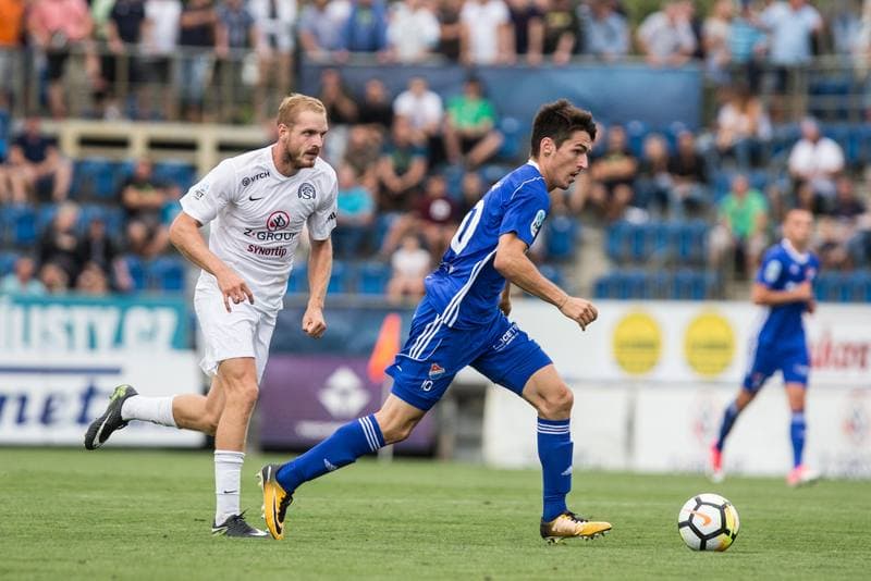 Football. HET Liga. 1 FC Slovacko - Banik Ostrava. 12.08.2017
