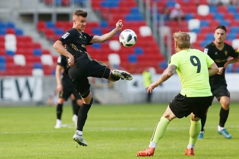 Football. Sparing. Gornik Zabrze - SFC Opava. 05.07.2018