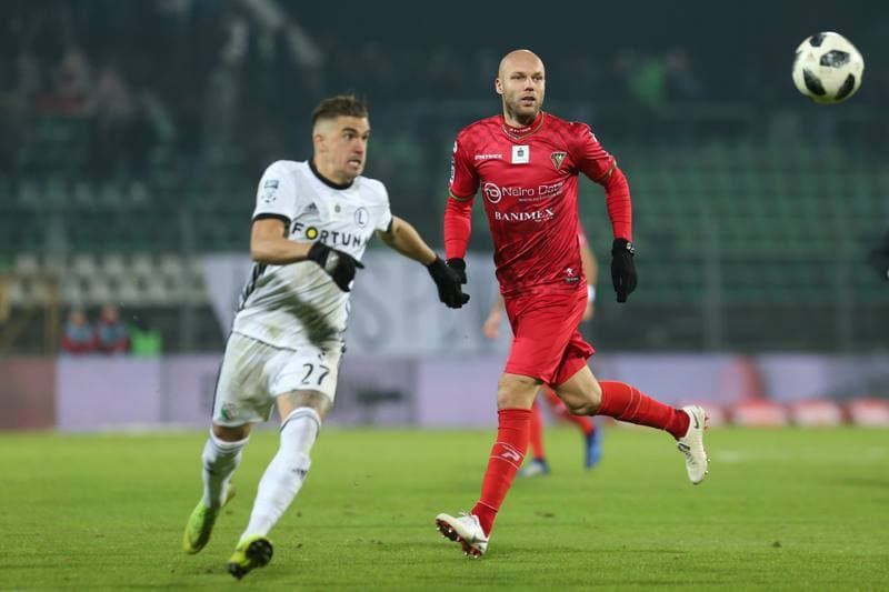 Football. Lotto Ekstraklasa. Zaglebie Sosnowiec - Legia Warsaw. 20.12.2018