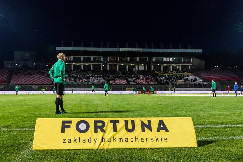 Football. Fortuna I Liga. GKS 1962 Jastrzebie - LKS Lodz. 04.05.2019