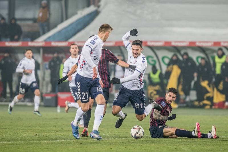 Football. PKO BP Ekstraklasa. Gornik Zabrze - Pogon Szczecin. 12.12.2021