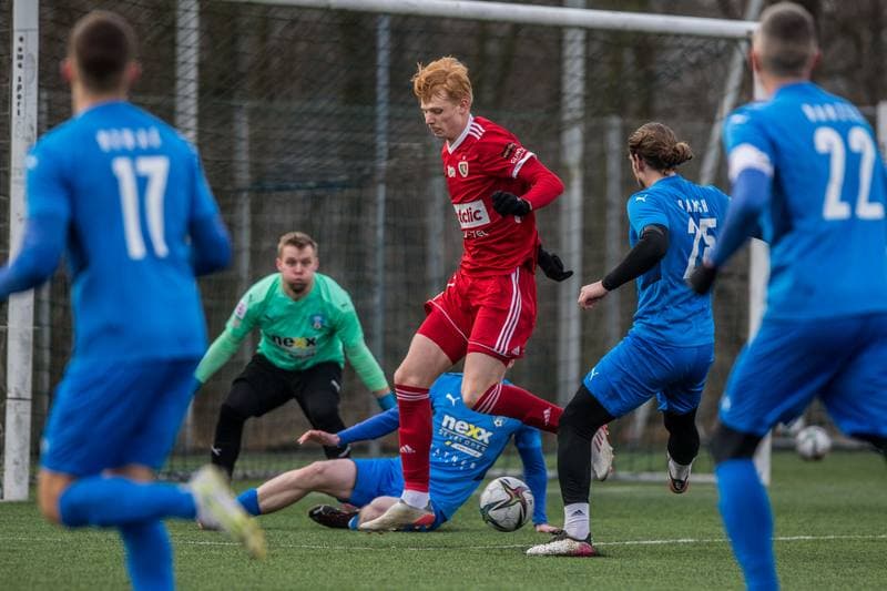 Football. Sparing. Piast Gliwice - LKS Goczalkowice Zdroj. 15.01.2022