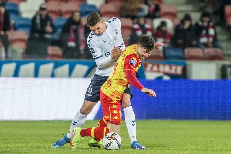 Football. PKO BP Ekstraklasa. Gornik Zabrze - Jagiellonia Bialystok. 14.02.2022