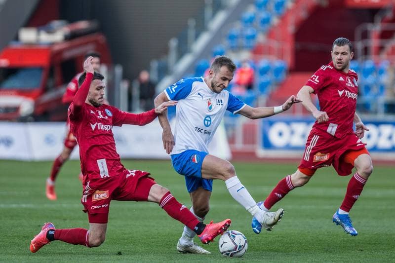 Football. Fortuna:Liga. Banik Ostrava - Sigma Olomouc. 19.02.2022