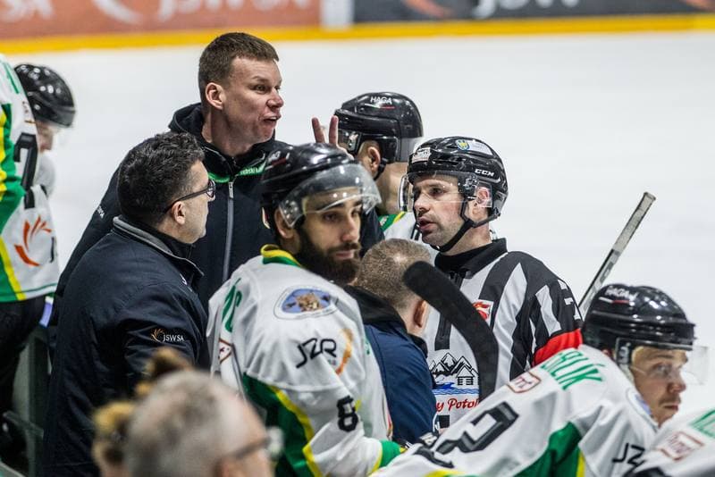 Ice Hockey. Polska Hokej Liga. JKH GKS Jastrzebie - KH Energa Torun. 23.02.2022