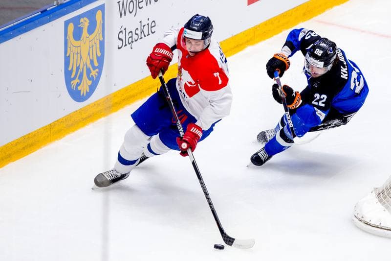 Ice Hockey. World Championship Division 1 Group B. Estonia - Serbia. 30.04.2022