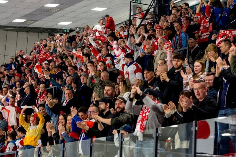 Ice Hockey. World Championship Division 1 Group B. Poland - Japan. 01.05.2022
