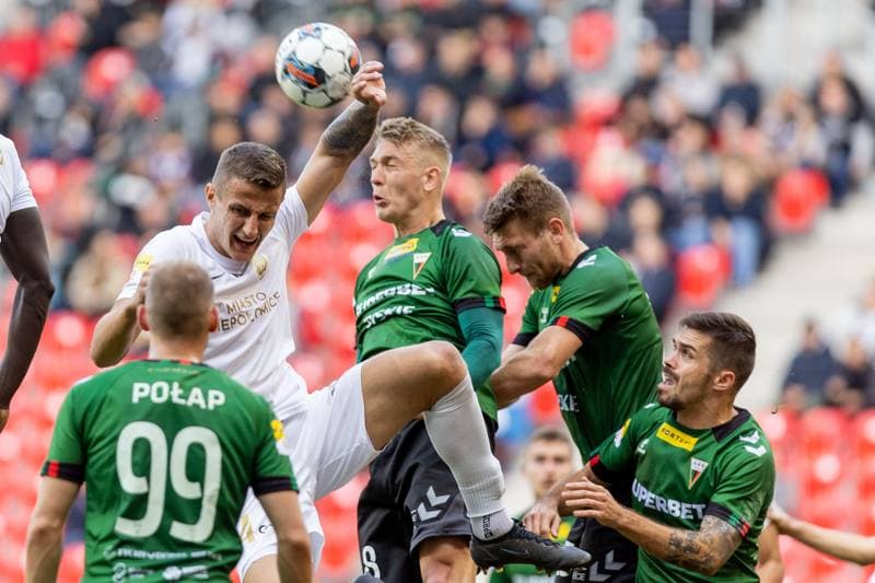 Football. Fortuna I Liga. GKS Tychy - Puszcza Niepolomice. 23.10.2022