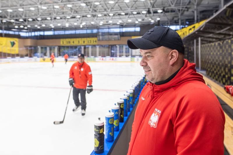 Ice Hockey. Poland national team. Training. 13.12.2022