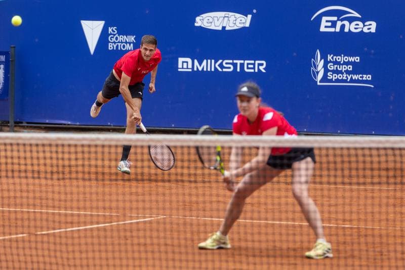 Tennis. Lotto SuperLiga. Gornik Bytom - Kubala Ustron. 14.05.2023