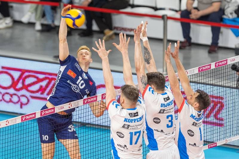 Volleyball. Tauron I Liga. MKS Bedzin - Exact Systems Norwid Czestochowa. 18.05.2023