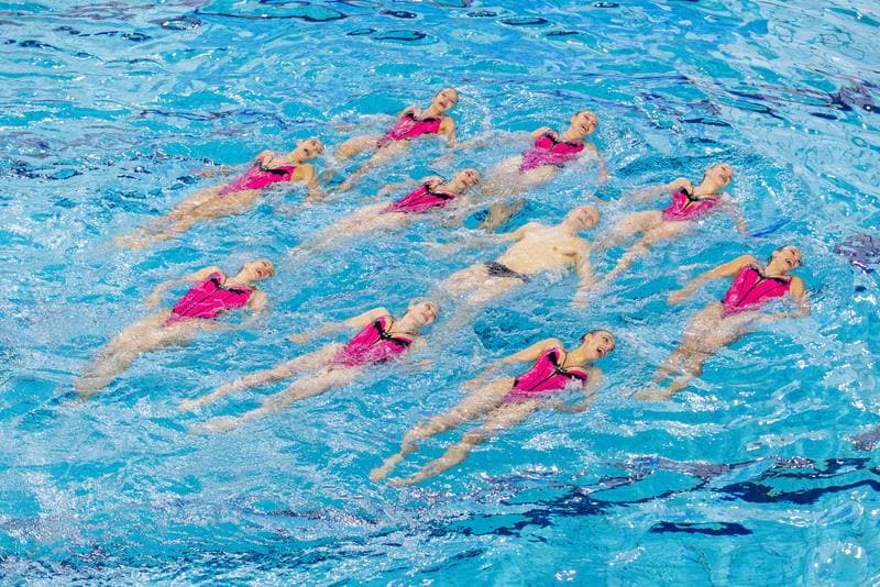 Artistic Swimming. European Games. Team Free Routine Combination. 23.06.2023