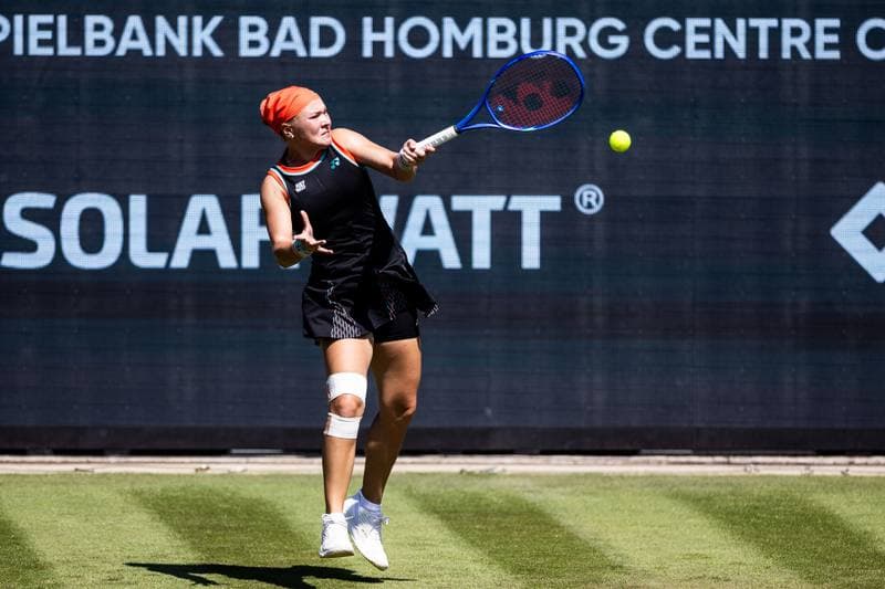 Tennis. Bad Homburg Open. Clara Tauson - Diana Shnaider. 22.06.2026