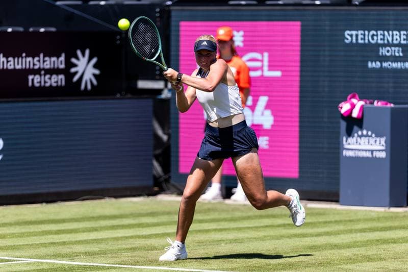 Tennis. Bad Homburg Open. Clara Tauson - Diana Shnaider. 22.06.2026