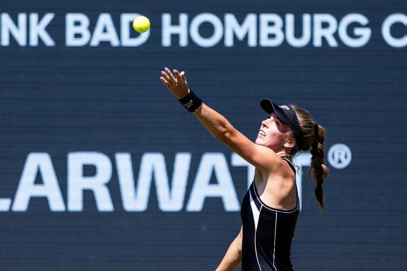 Tennis. Bad Homburg Open. Clara Tauson - Diana Shnaider. 22.06.2026