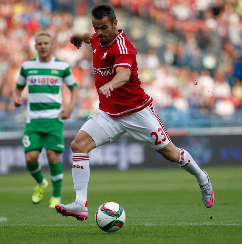 Football. PKO BP Ekstraklasa. Wisla Krakow - Lechia Gdansk. 16.08.2015