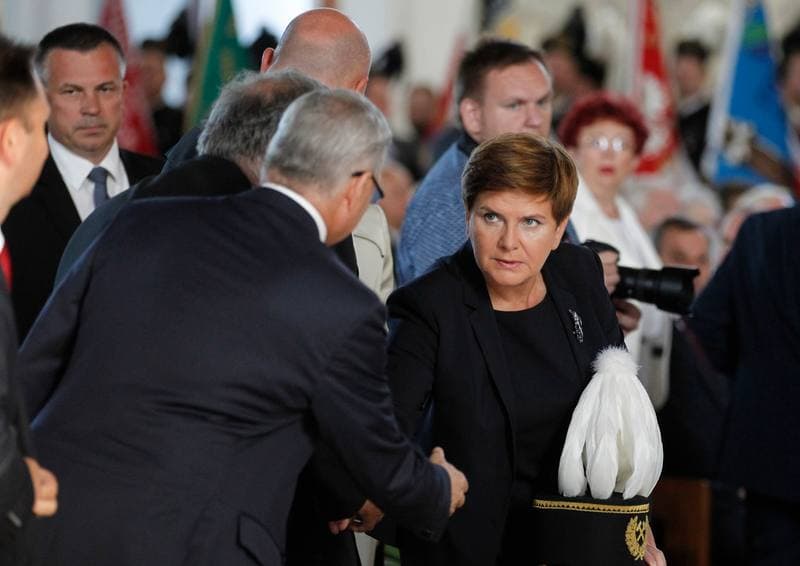Celebration of the 35th Anniversary of the Jastrzebie Agreement. Jastrzebie-Zdroj. 03.09.2015