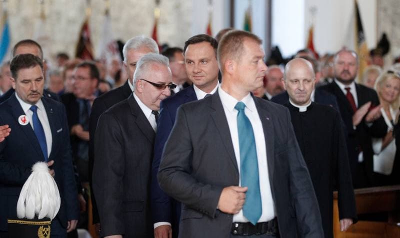 Celebration of the 35th Anniversary of the Jastrzebie Agreement. Jastrzebie-Zdroj. 03.09.2015