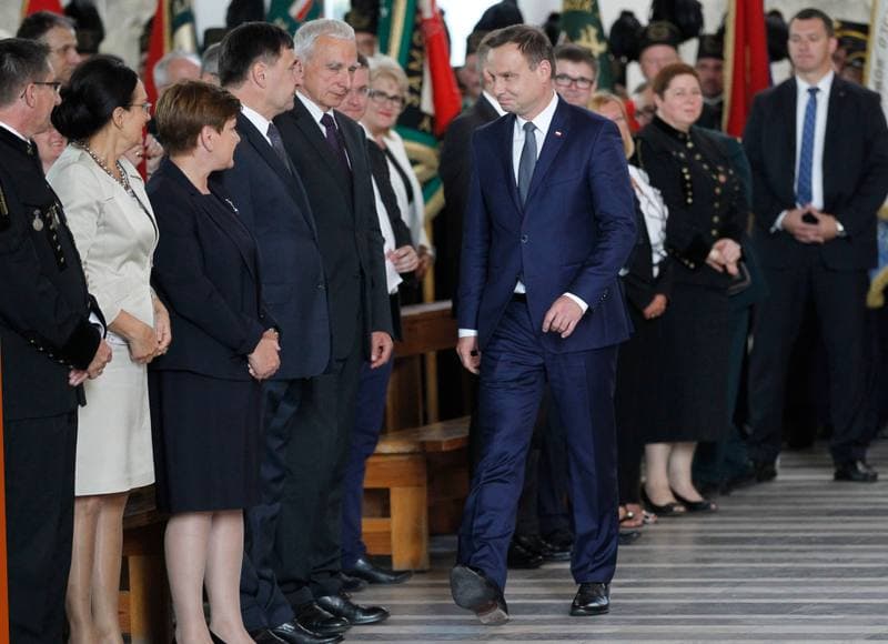 Celebration of the 35th Anniversary of the Jastrzebie Agreement. Jastrzebie-Zdroj. 03.09.2015